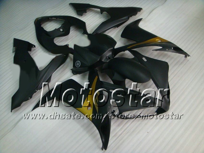 Yamaha 2004 2005 2006 YZF-R1 04 06 YZFR1000 Flat Black Faireings 용로드 레이싱 페어링 키트