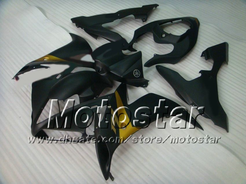 ヤマハ2004 2005 2006 2006 YZF-R1 04 05 06 YZFR1000フラットブラックフェアリングのロードレースフェアリングキット