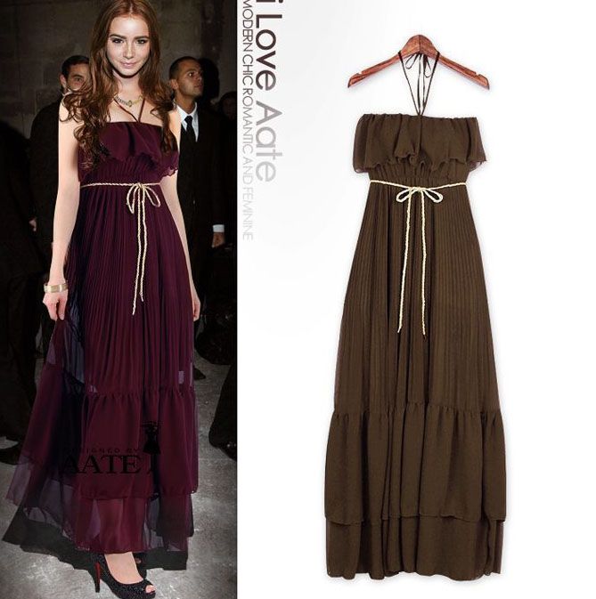 western style maxi dresses