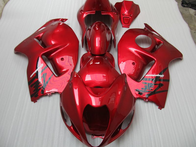 

Free shipping ABS motorcycle fairing For SUZUKI Hayabusa GSX1300R 1996-2007 GSX-R1300 win red Fairing Zz450, Same as picture