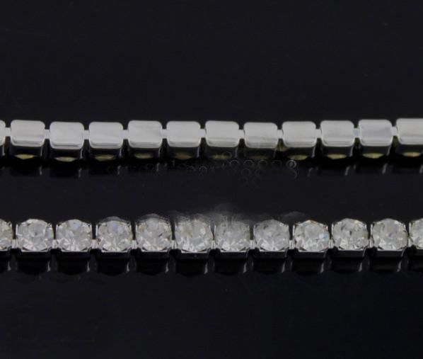 Hot Selling 10 yards Diamante Rhinestone Cake Banding Trim Cake Dekoration 4.3mm Fit Smycken Kläder