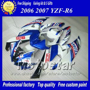 Racing-Verkleidungsset für Yamaha 2006 2007 YZF-R6 06 07 YZF R6 YZFR600, gemischte Farben, individuelles Fimer-Verkleidungsset ab66