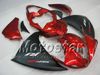 Carenados rojo negro mate para Yamaha 2009 2010 2011 YZF R1 YZFR1 09 10 11 YZF-R1 kit de carenado completo + regalo