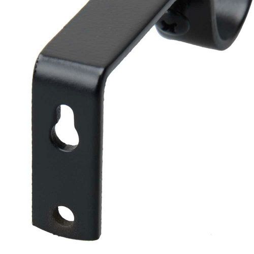 28mm Generally Use Curtain Rod Bracket Black 13013148 From Yall, 1.40