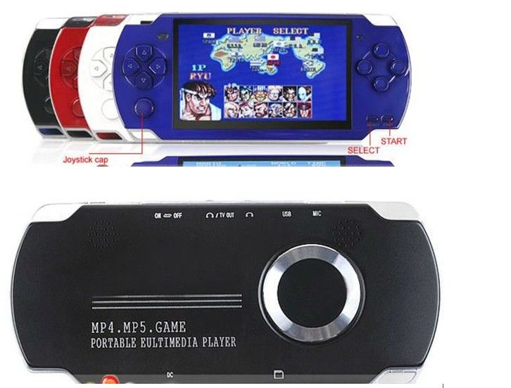 8GB 4.3 Inch PMP Handheld Game Player MP3 MP4 MP5 Player Video FM