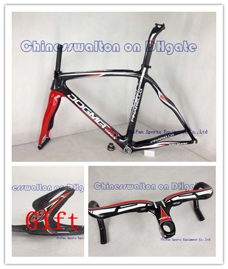 2013 Carbon Road Bike Frame +Handlebar 