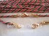 20pieces/LOT ( 6 color )BeautifuL NEW 63cm multicolour necklace chain 2mmx2mm with lobster claps