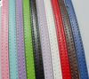 Modischer Gürtel – 30 Streifen, 8 mm breit/1 m Länge, gemischte Farben, PU-Ledergürtel ohne Schnalle, passend für 8 mm DIY-Dia-Charms