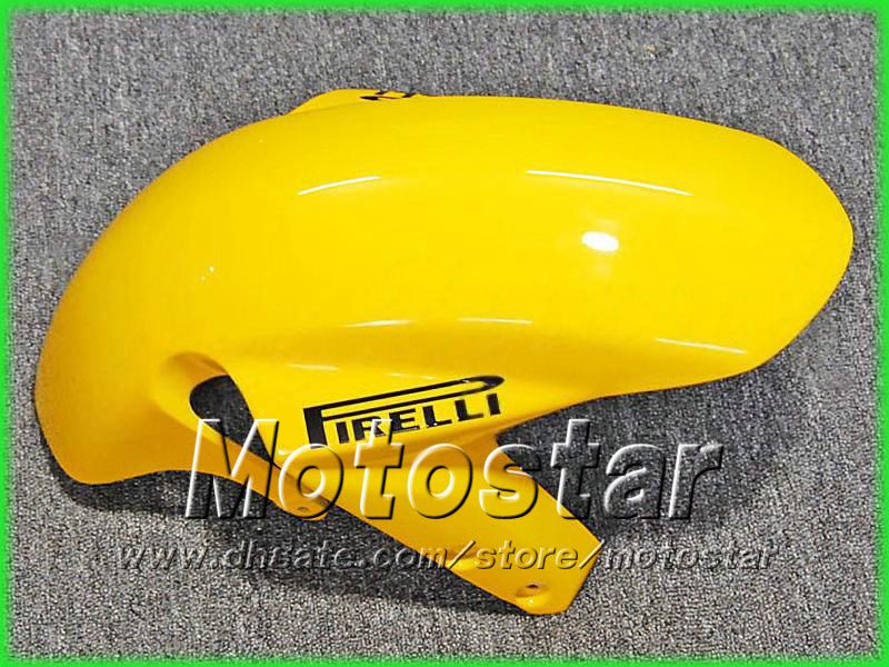 Yellow Corona Fairing Kits för Suzuki 2004 2005 GSXR 600 750 K4 GSXR600 GSXR750 04-05 R600 R750 2004 2005 FAIRINGS BY EMS