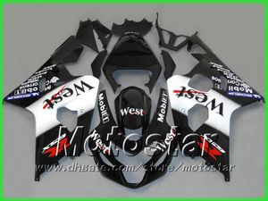 West ABS Body Fairing Kit para Suzuki GSXR 600 750 K4 2004 2005 GSXR600 GSXR750 04-05 R600 R750