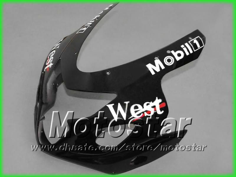 Suzuki GSXR 600 750 K4 2004 2005 GSXR600 GSXR750 04-05 R600 R750에 대한 West ABS Bodywork Fairing Kit