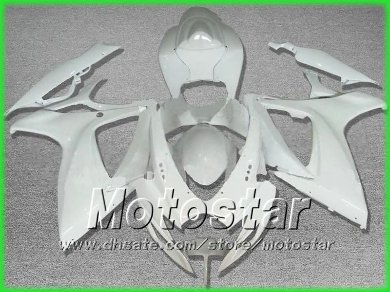 

Pure white for DIY bodywork INJECTION fairing for suzuki 2006 2007 GSXR 600 750 K6 GSXR600 GSXR750 06 07 R600 R750, Same as picture