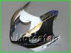 Gratis Ship White Blue Viru Motorcykel Fairing Kit för Suzuki 2003 2004 GSX-R1000 K3 GSXR1000 GSXR 1000 03 04 Fairings