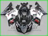 Road Racing Black West Motorcycle Fairing Kit för Suzuki 2003 2004 GSX-R1000 K3 GSXR1000 GSXR 1000 03 04 Fullständig motorcykelmässa