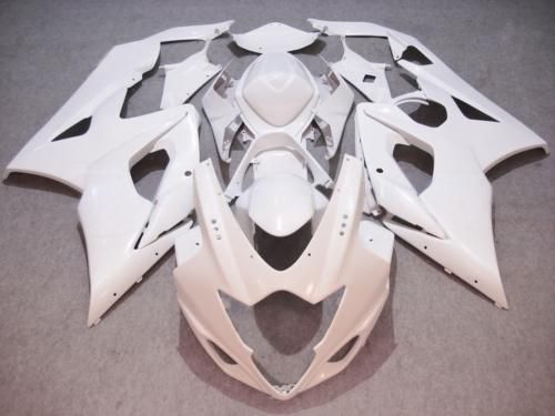 Spuitgieten All White Backing For Suzuki 2005 2006 GSX-R1000 K5 GSXR1000 GSXR 1000 05 06 Volledige Set Valerijen