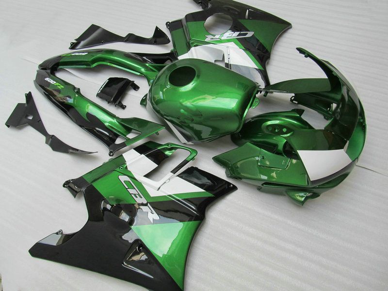 High quality Fairing kit for Honda CBR60O F2 91 92 93 94 green black white fairings set CBR600 F2 1991-1994 OY16