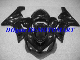 Motorcycle Fairing kit for KAWASAKI Ninja ZX6R 05 06 ZX-6R 636 ZX 6R 2005 2006 ABS Gloss black Fairings set