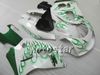 Green Flames Fairing Kit för Suzuki GSXR 600 750 1996 1997 1998 1999 2000 GSXR 600 96-00 GSX-R750 SRAD FAIRINGS GSX-R600 96-00