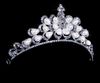 2015 Säljer Crystal Pearl Silver Plated Crown Jewelry Set Tiaras 5504974