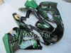 مجموعة Fairing Green Flames لـ GSXR600 750 1996-2000 GSXR 600 750 96 97 98 99 00 GSX-R600 96-00