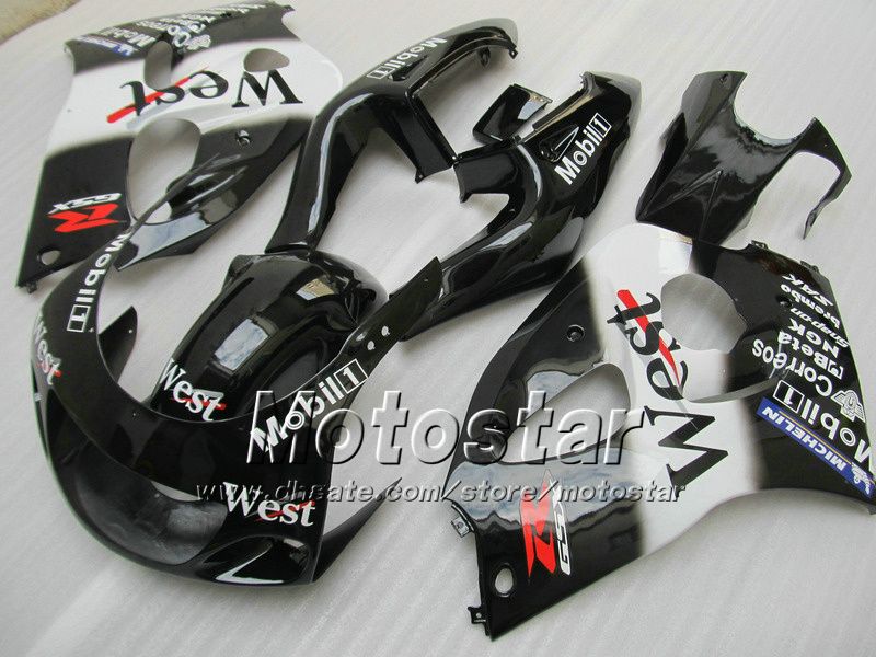 7gifts WEST carénage kit pour Suzuki GSX R600 1996 1997 1998 199 2000 GSXR 600 750 96 97 98 99 00 GSXR600 carénages