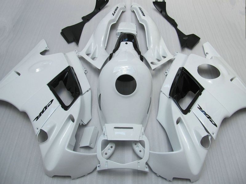 7 Gifts Fairings Set dla Honda CBR600 F2 1991 1992 1993 1994 CBR 600F CBR600F2 91 92 93 94 Niestandardowe białe wróżki AC43