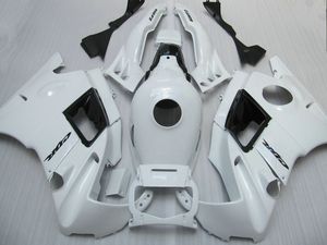 7ギフトフェアリングセット用ホンダCBR600 F2 1991 1992 1993 1993 1994 CBR 600F CBR600F2 91 92 93 94カスタムホワイトフェアリングAC43