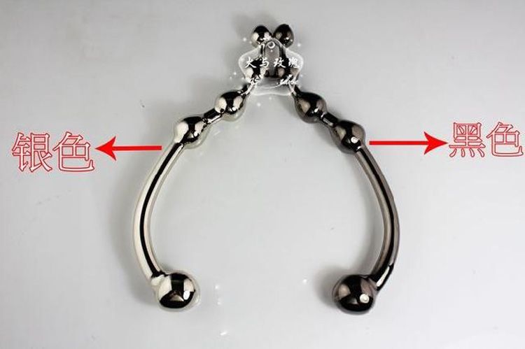 Original Anal Beads Anal Hook Anal Jewelry Sex Toys Dolls Anal Plug Anal Butt Plug Metallic