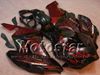 H1451 Röda flammar Injektionsgjutning ABS Fairings för Honda CBR1000RR 2004 2005 CBR1000 RR CBR 1000RR 04 05 FULL SET FAIRING KIT