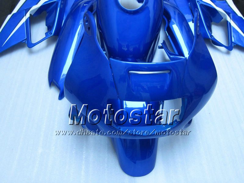 Carenados de motos para HONDA CBR600 F2 91 92 93 94 CBR600F2 1991 1992 1993 1994 CBR 600 carenados personalizados azul brillante conjunto UU30