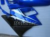 Carenagens de motociclos para HONDA CBR600 F2 91 92 93 94 CBR600F2 1991 1992 1993 1994 Carenagem personalizada azul brilhante CBR 600 set UU30