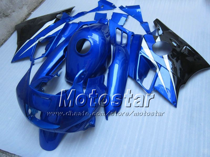 Tankabdeckung blau schwarz beliebtes Verkleidungsset für HONDA CBR600F CBR600 F2 1991 1992 1993 1994 CBR-Verkleidungen 91 92 93 94