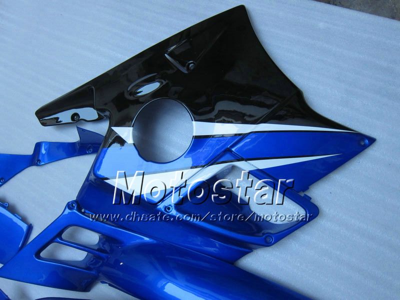 MOTOCYCLE FAININGS FÖR HONDA CBR600 F2 91 92 93 94 CBR600F2 1991 1992 1993 1994 CBR 600 Glansiga Blå Anpassade Fairings Set UU30