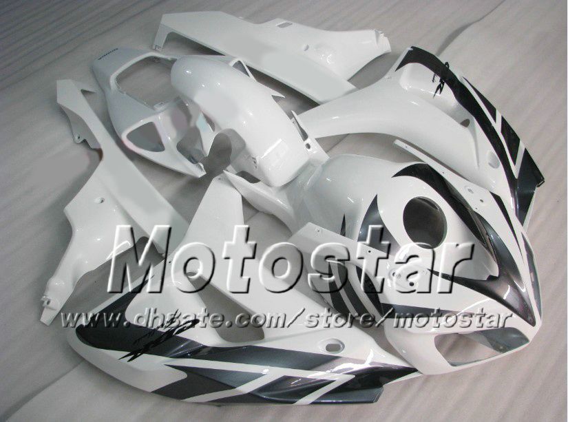 7Gifts Road Racing Fairing Kit för Honda CBR1000RR 06 07 CBR 1000RR 2006 2007 Glänsande vita Fairings Set AD72