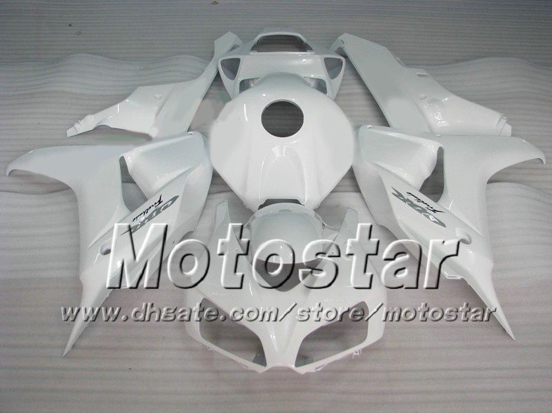 7 Hediyeler HONDA CBR1000RR 06 07 için motosiklet fairing enjeksiyon kalıplama 07 CBR 1000RR 2006 2007 parlak beyaz kaportalar ad