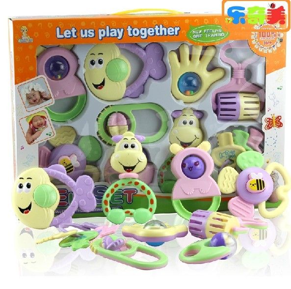 baby rattle gift set