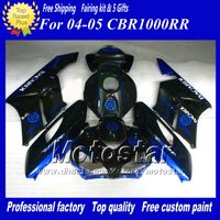 Wholesale 7 gifts BACARDI blue black Injection mold ABS Fairings for HONDA CBR1000RR CBR1000 RR CBR RR