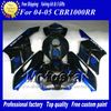 7 gåvor! Bacardi Blue Black Injection Mold ABS Fairings för Honda CBR1000RR 2004 2005 CBR1000 RR CBR 1000RR 04 05