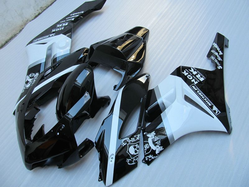 H1460 WT/BK Injection mold ABS Fairings for HONDA CBR1000RR 2004 2005 CBR1000 RR CBR 1000RR 04 05