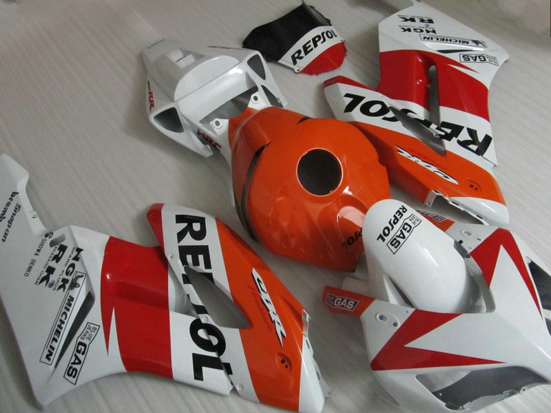 White Ornage Red Repsol Wtrysk Moldów ABS dla HONDA CBR1000RR 2004 2005 CBR1000 RR CBR 1000RR 04 05 Wzmacniacz nadwozia