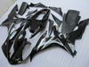 Gratis Custom Fairing Kit voor Yamaha YZF R1 2002 2003 White Black Backings Set YZF R1 02 03 BV47