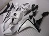 Volledige set wit balck ABS carrosserie Kuip kit voor 2007 2008 YZF R1 YZFR1 07 08 YZF-R1 + gratis geschenk