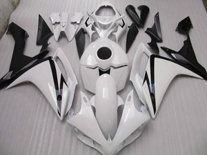 Tam Set Beyaz Balck Abs Bodywork Fairing Kit 2007 2008 YZF R1 YZFR1 07 08 YZF-R1 +ÜCRETSİZ HEDİYE