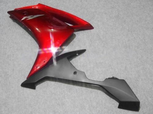 Kit completo de carenagem ABS vermelho brilhante para 2007 2008 YZF R1 YZFR1 07 08 YZF-R1 + Brinde