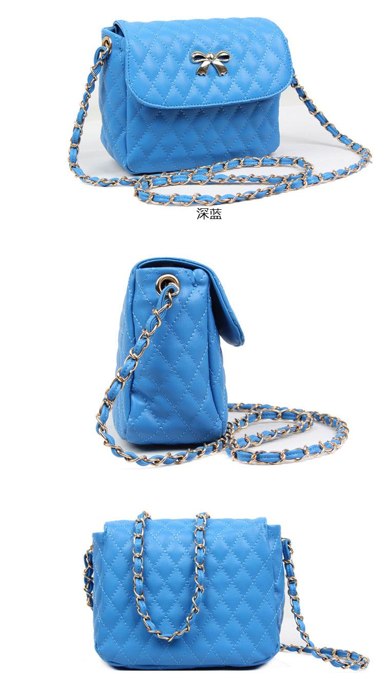 Hot Sale Super Cute Fashion Chain Bag 100% Leather Crossbody Bags Japan Korea Style Shoulder Bag ...