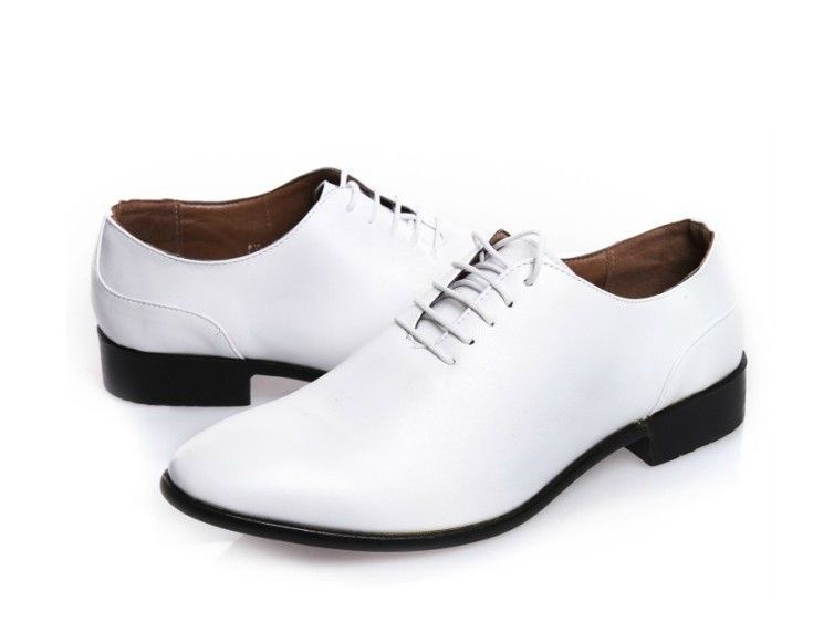 white business shoes