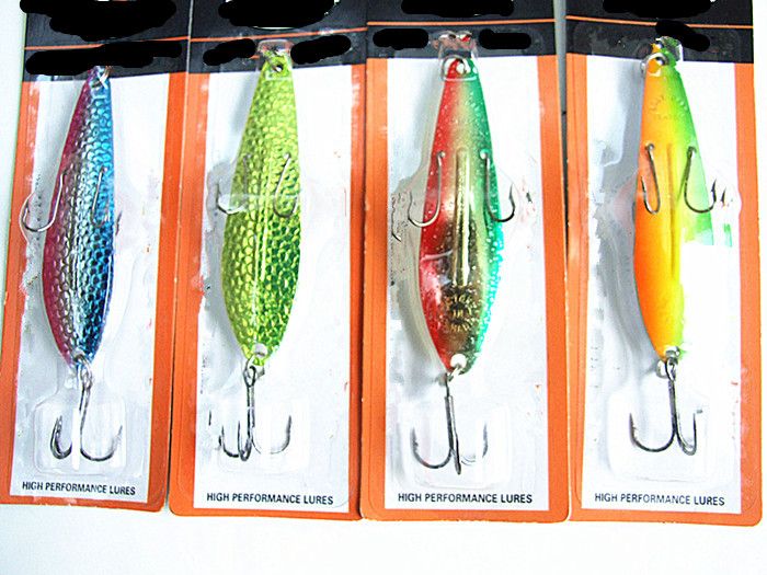 2021 Fishing Lure Spoon Bait Squid Hook Bait Metal Fishing Lure Fishing Tackle Squid Hook Pure