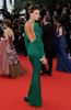 Zainspirowany 2013 r. Cannes Claudia Galanti Green Mermaid Backless Celebrity Evening Sukienki z długimi rękawami Dhyz 01 Kup 1 Get 1 FR7181594