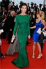 Inspirado em Cannes Claudia Galanti 2013 Verde Sereia Vestidos de noite de celebridades sem costas com mangas compridas Dhyz 01 Compre 1 e ganhe 1 fr4662112