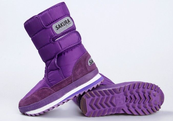 sakura snow boots